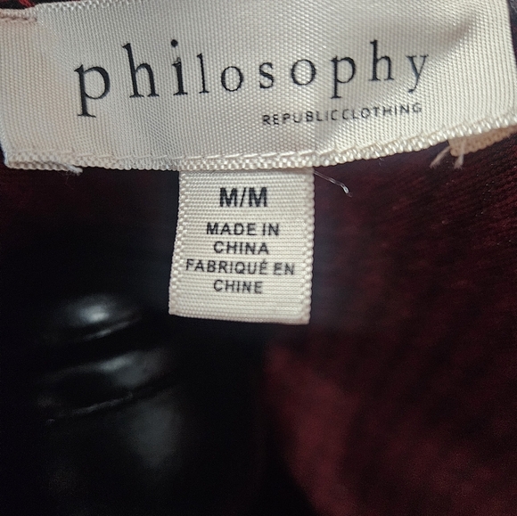 Philosophy women's Topper jacket medium - Picture 8 of 9